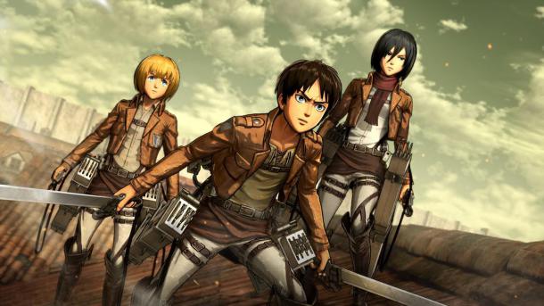 Новые скриншоты и трейлер Attack on Titan Attack on Titan