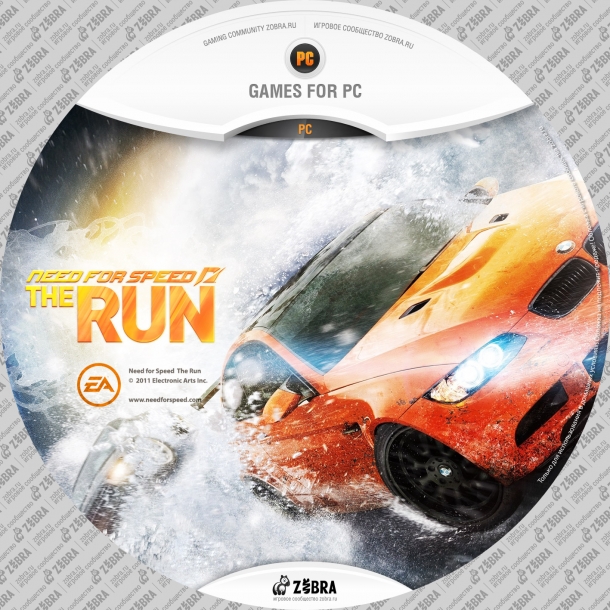 Накатки на диск Need for Speed: The Run