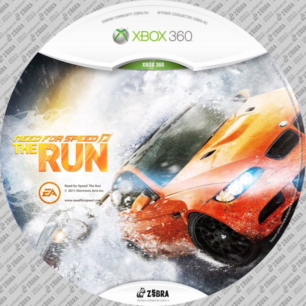 Накатки на диск Need for Speed: The Run