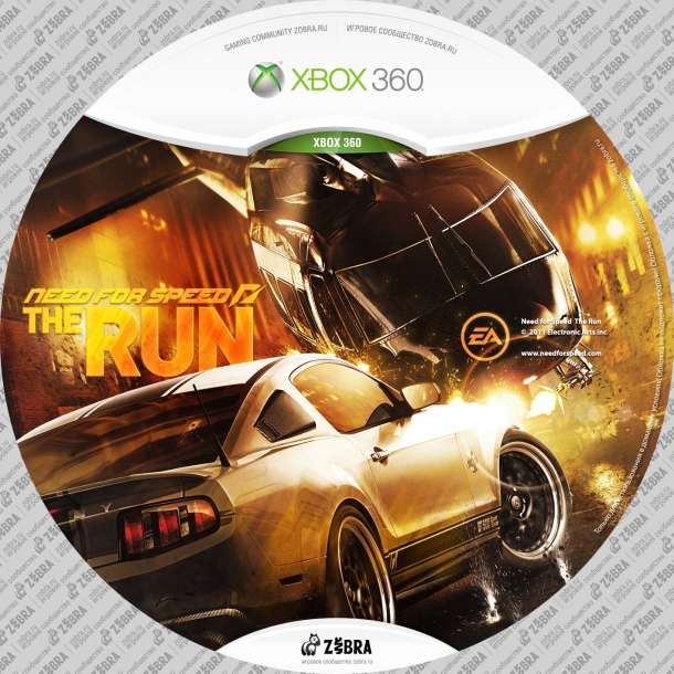 Накатки на диск Need for Speed: The Run