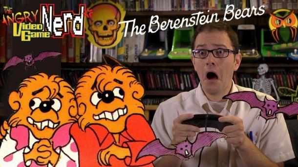 142 эпизод Angry Video Game Nerd об игре Berenstein Bears Игровая индустрия