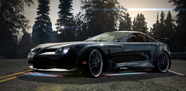 Эксклюзивный Mercedes Benz McLaren SLR 722 уже здесь! Need for Speed: World