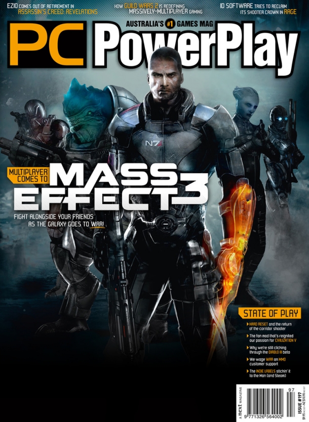 Австралийский журнал подтверждает мультиплеер в игре Mass Effect 3 Mass Effect 3