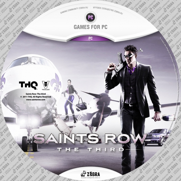 Накатки на диск Saints Row: The Third Saints Row: The Third