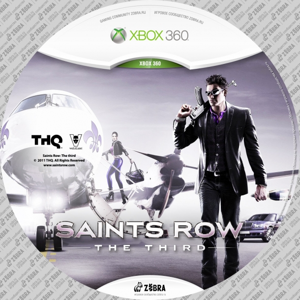 Накатки на диск Saints Row: The Third Saints Row: The Third