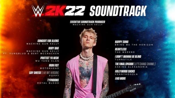 Музыкант Machine Gun Kelly станет бойцом в WWE 2K22 Игровая индустрия