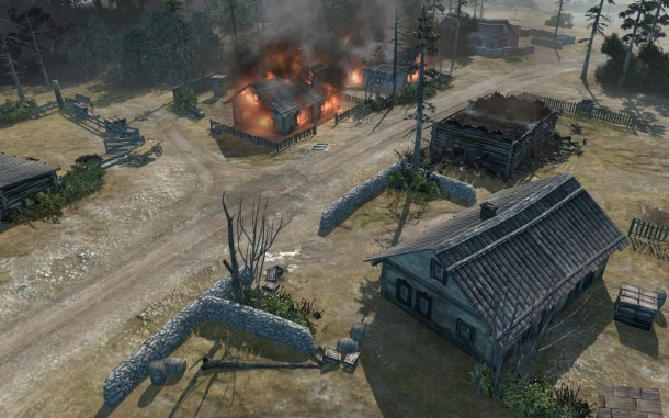 Качественные скриншоты  Company of Heroes 2