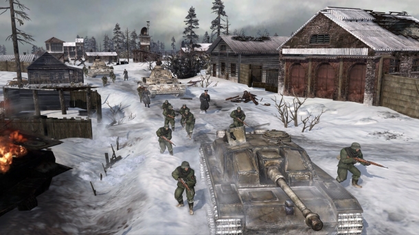 Качественные скриншоты  Company of Heroes 2