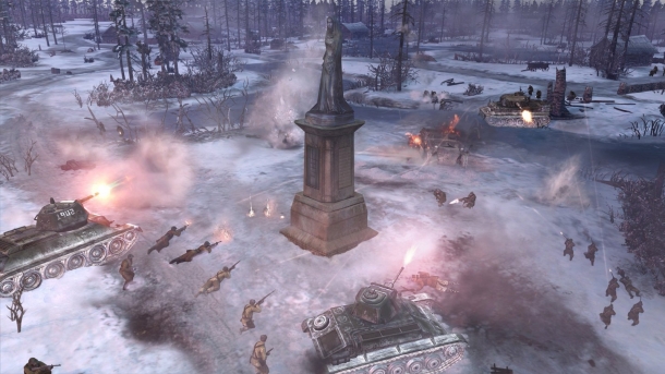 Качественные скриншоты  Company of Heroes 2