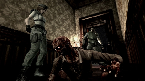 Скриншоты рельсового шутера  Resident Evil: Chronicles HD Collection