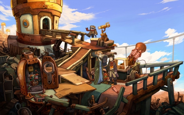 Красочные скриншоты и изображения Deponia