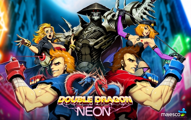 Обои на рабочий стол Double Dragon: Neon