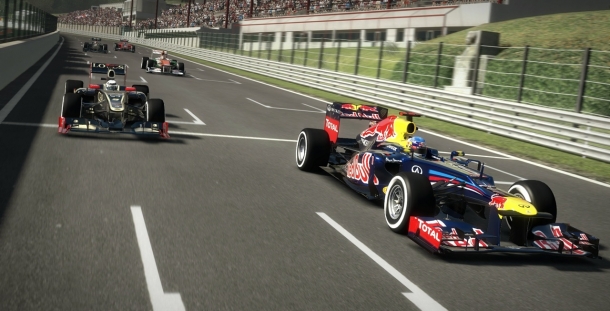 Обои гоночного симулятора F1 2012