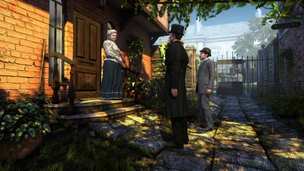 Скриншоты из игры The Testament of Sherlock Holmes