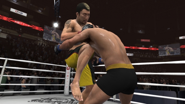 Мощь скриншотов хардкорного файтинга EA Sports MMA