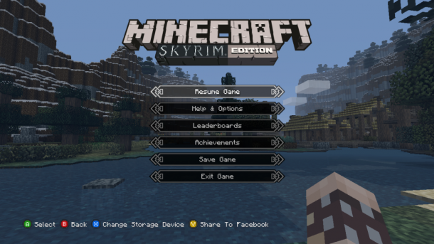 Игру планируют "скрестить" со Skyrim Minecraft