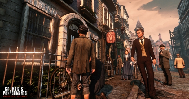 Новый проект для PlayStation 4 уже скоро Sherlock Holmes: Crimes & Punishments