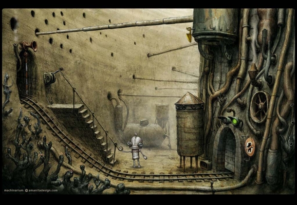 75% скидка на Машинариум в Steam Machinarium