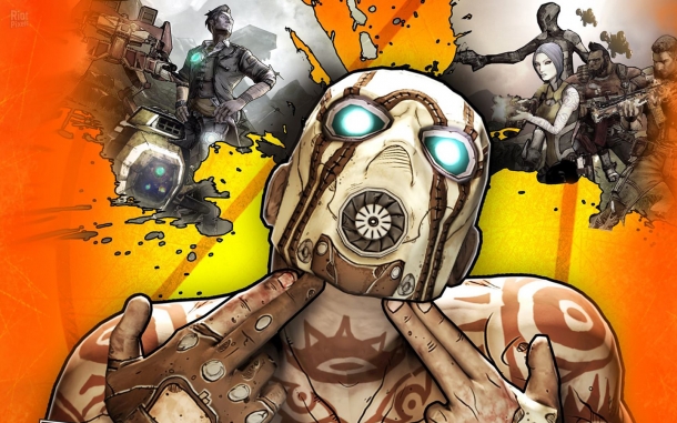 Сумасшедшие обои  Borderlands 2