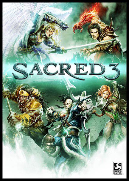 Официальные обложки игры Sacred 3