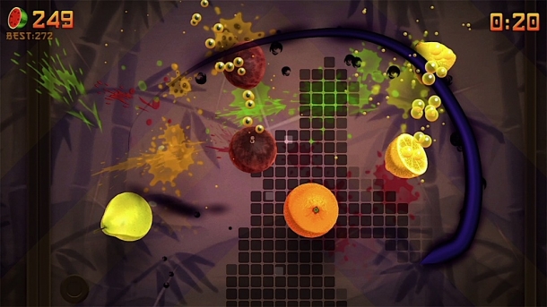 Xbox360 и Fruit Ninja Kinect - гремучая смесь Fruit Ninja Kinect