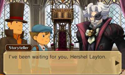 Professor Layton против Phoenix Wright: Ace Attorney Professor Layton vs Ace Attorney