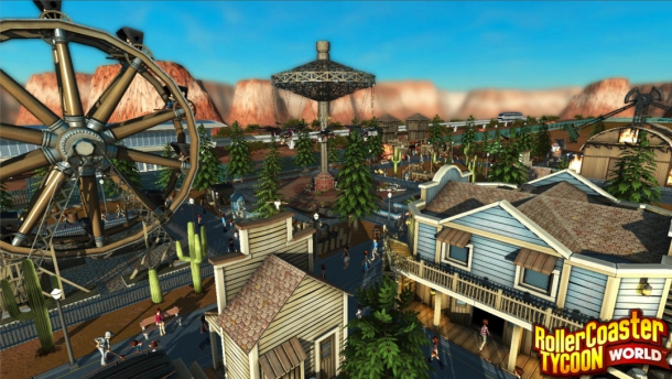 Первые скриншоты RollerCoaster Tycoon World RollerCoaster Tycoon World