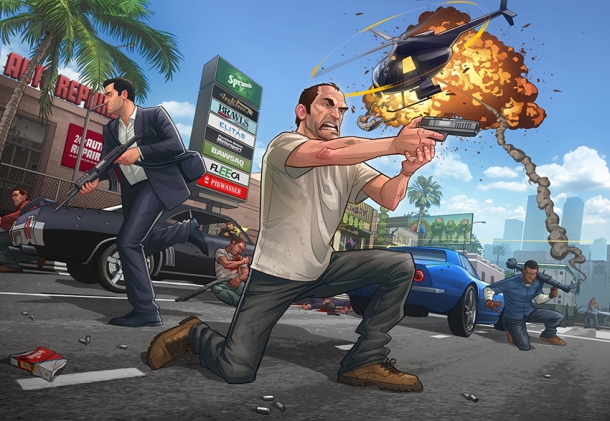 GTA V: режим от первого лица в автомобиле и во время обычной игры анонсирован? Grand Theft Auto 5