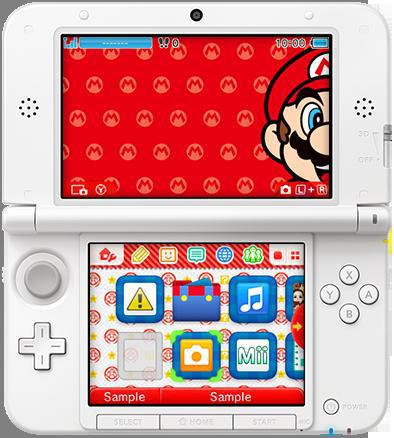 Nintendo добавляет 3DS темы в Update System Игровое железо