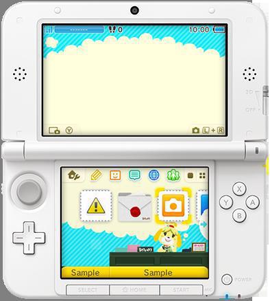 Nintendo добавляет 3DS темы в Update System Игровое железо