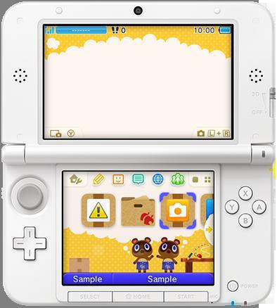 Nintendo добавляет 3DS темы в Update System Игровое железо