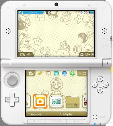 Nintendo добавляет 3DS темы в Update System Игровое железо