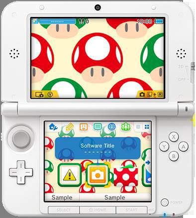 Nintendo добавляет 3DS темы в Update System Игровое железо