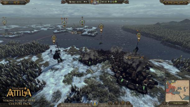 Объявлена дата выпуска Total War: Attila  Total War: Atilla