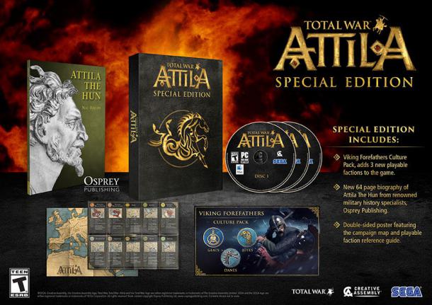 Объявлена дата выпуска Total War: Attila  Total War: Atilla