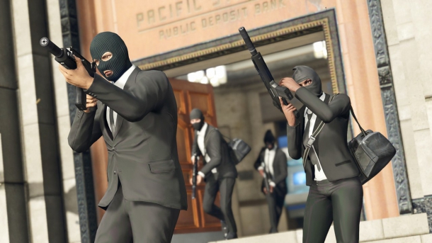 Скриншоты из дополнения Heist для GTA Online Grand Theft Auto 5