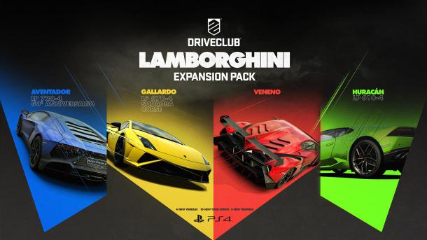 Новые ролики Lamborghini Expansion Pack для DriveClub DriveClub