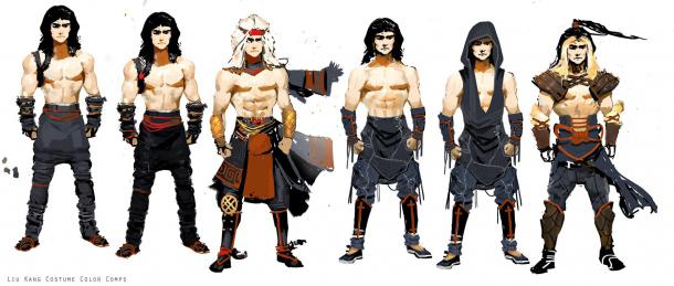 Концепт-арты персонажей Mortal Kombat X Mortal Kombat 10 (X)