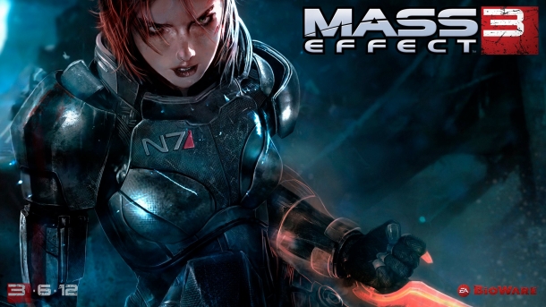 Новый арт Шепарда (женского персонажа) Mass Effect 3