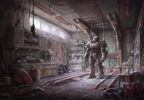 Арты Fallout 4 Fallout 4