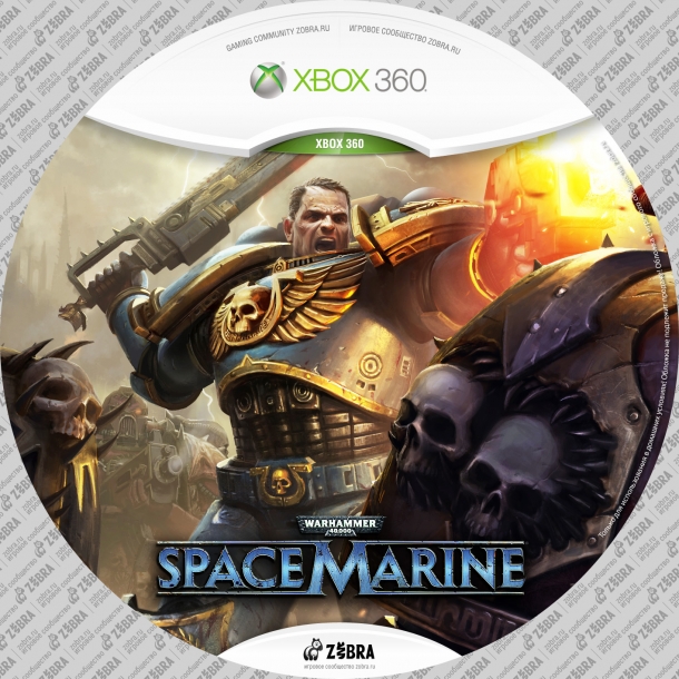 Накатки на диск Space Marine Warhammer 40,000: Space Marine