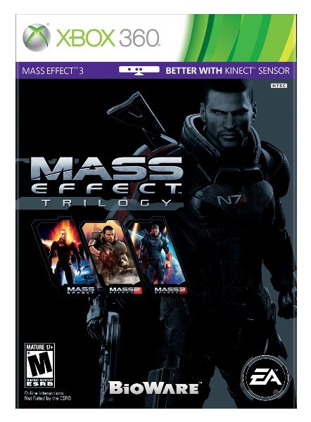 Анонс трилогии Mass Effect 3 или первая часть серии на PS3 Mass Effect 3