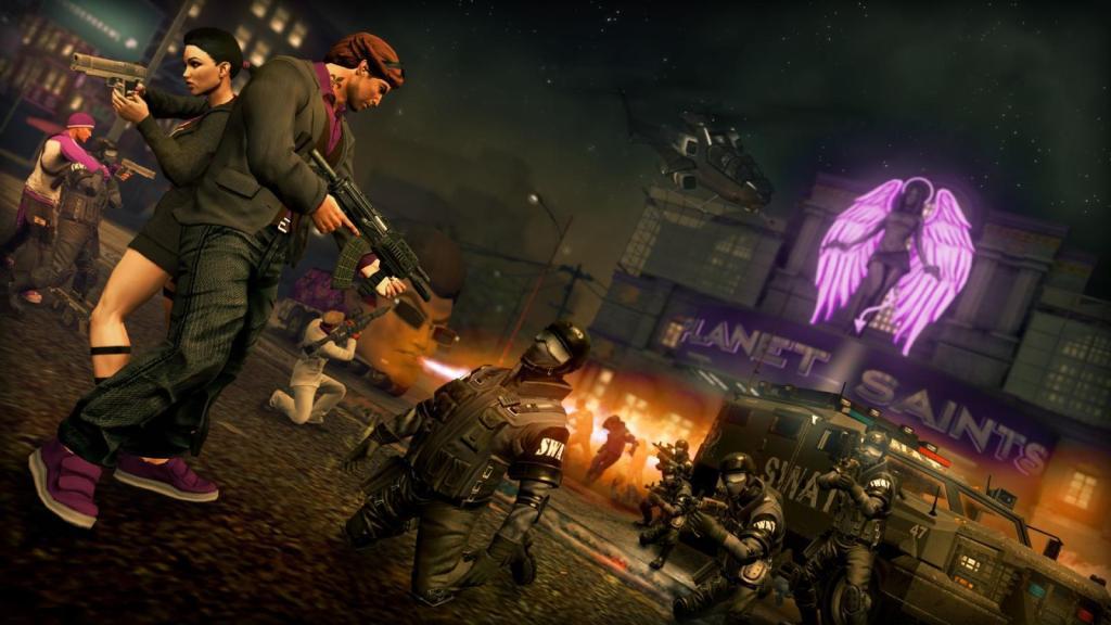 Скриншоты из игры Saints Row: The Third