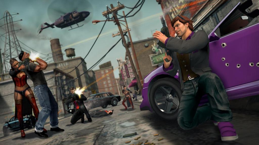 Скриншоты из игры Saints Row: The Third